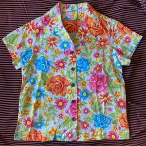 Big Bud Press Pantry Button-Up in Vintage Wallpaper